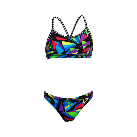 Funkita - Beat It - Girls Racerback Two Piece