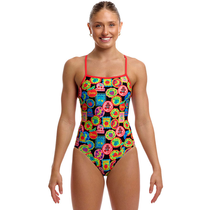 Funkita - Berry Good - Ladies Eco Single Strap One Piece