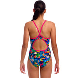 Funkita - Birdie Wordie - Girls Eco Diamond Back One Piece