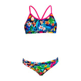 Funkita - Birdie Wordie - Girls Eco Racerback Two Piece