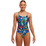 Funkita - Birdie Wordie - Ladies Eco Diamond Back One Piece