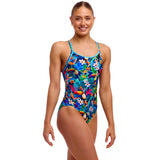 Funkita - Birdie Wordie - Ladies Eco Diamond Back One Piece