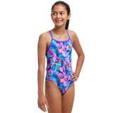 Funkita - Birds Gone Wild - Girls Eco Single Strap One Piece