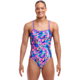 Funkita - Birds Gone Wild - Ladies Eco Single Strap One Piece