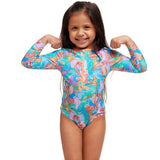 Funkita - Birdsville - Toddler Girls Sun Cover One Piece