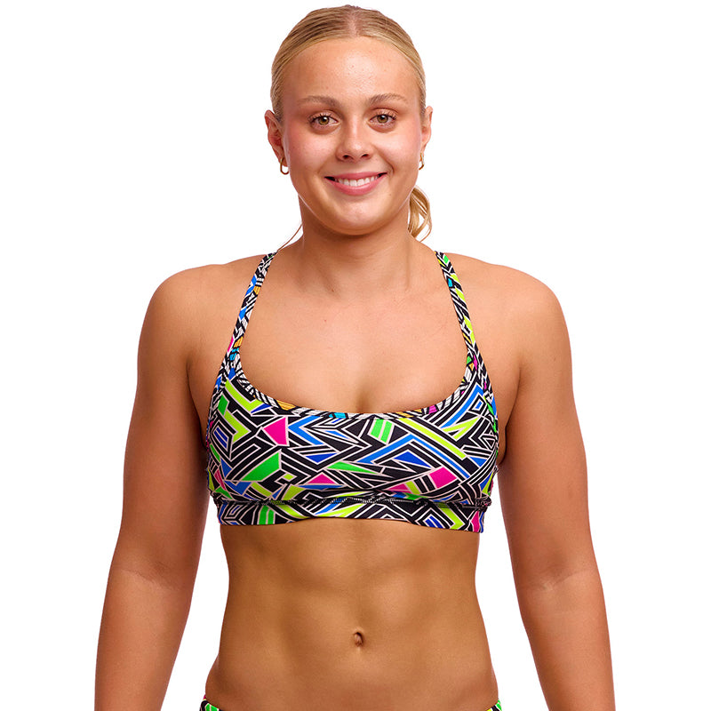 Funkita - Bits Of Peace - Ladies Eco Sports Top