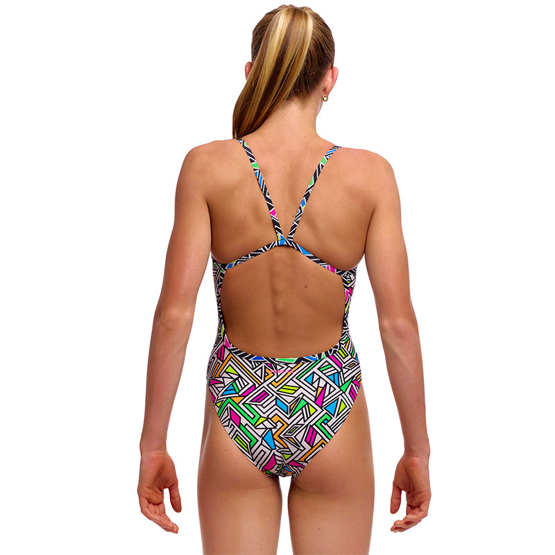 Funkita - Bitsy Boss - Girls Eco Single Strap One Piece