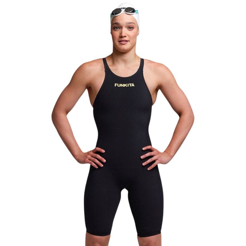 Funkita - Black Attack - Ladies Apex Viper Kneeskin – Aqua Swim Supplies