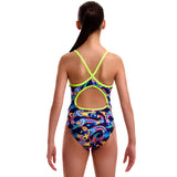 Funkita - Blast Buddies - Girls Eco Diamond Back One Piece