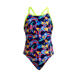 Funkita - Blast Buddies - Girls Eco Diamond Back One Piece