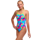 Funkita - Blok Tok - Girls Eco Tie Me Tight One Piece