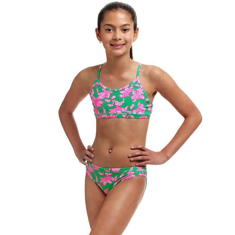 Funkita - Blossom Fly - Girls Eco Racerback Two Piece