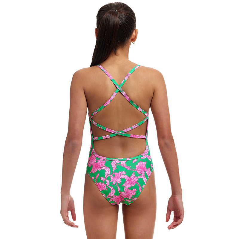 Funkita - Blossom Fly - Girls Eco Strapped In One Piece