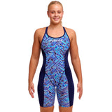 Funkita - Blue Bits - Ladies Eco Fast Training One Piece