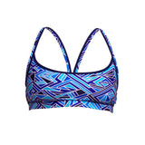 Funkita - Blue Bits - Ladies Eco Sports Top