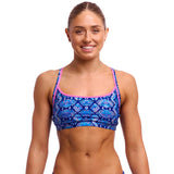 Funkita - Blue Viper - Ladies Eco Sports Top