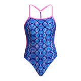 Funkita - Blue Viper - Ladies Eco Twisted One Piece