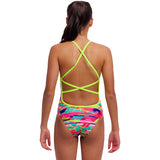 Funkita - Blurred Babe - Girls Eco Strapped In One Piece