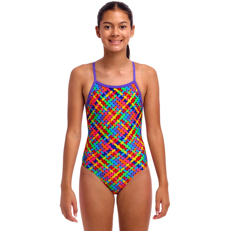 Funkita - Bread Basket - Girls Eco Tie Me Tight One Piece