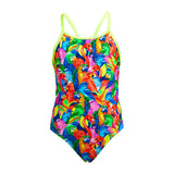 Funkita - Bright Birds - Girls Eco Diamond Back One Piece