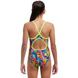 Funkita - Bright Birds - Girls Eco Diamond Back One Piece