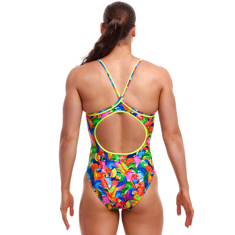 Funkita - Bright Birds - Ladies Eco Diamond Back One Piece