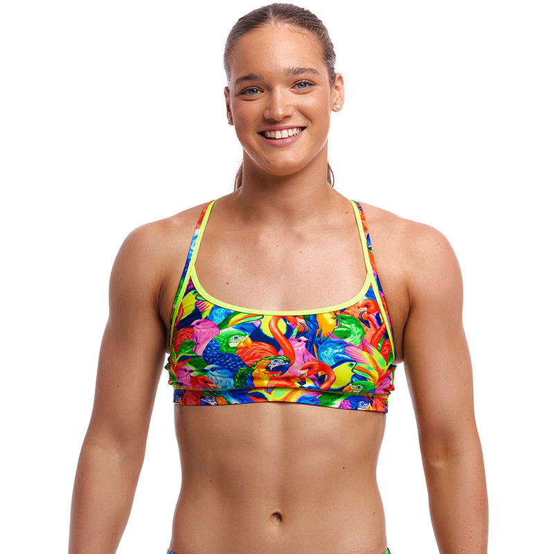 Funkita - Bright Birds - Ladies Eco Sports Top