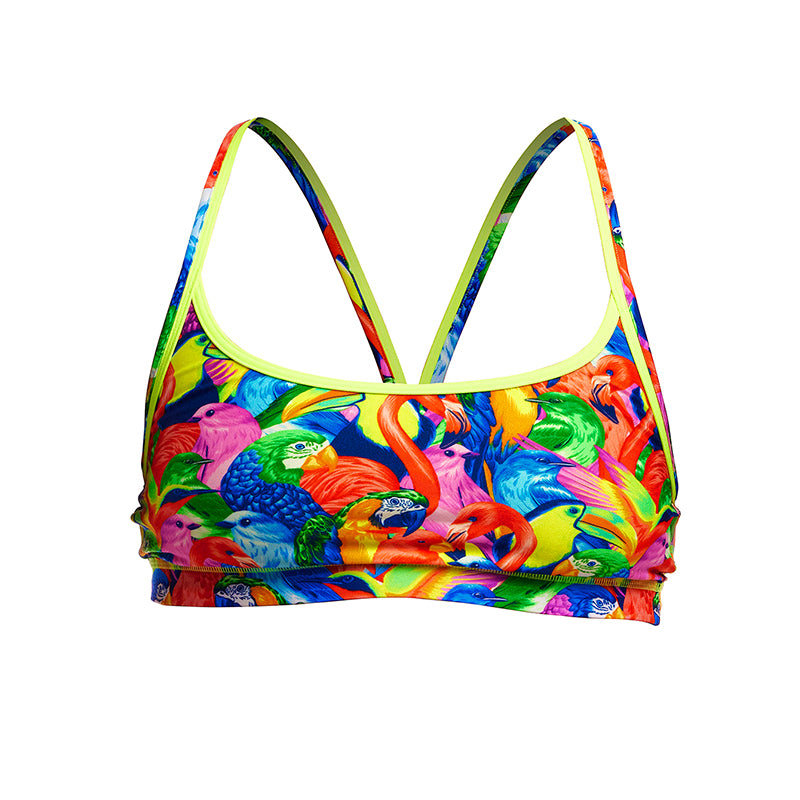 Funkita - Bright Birds - Ladies Eco Sports Top