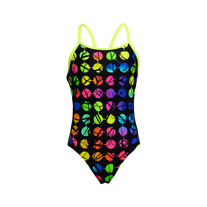 Funkita - Broken Circle - Girls Diamond Back One Piece