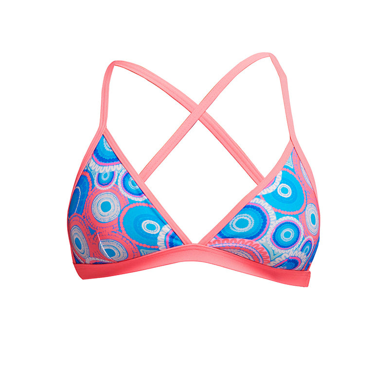 Funkita - Bundjalung Blue - Ladies Eco Tri Top