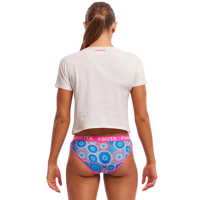 Funkita - Bundjalung Blue - Ladies Underwear Brief