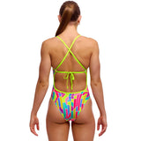 Funkita - Candy Cracks - Ladies Eco Tie Me Tight One Piece
