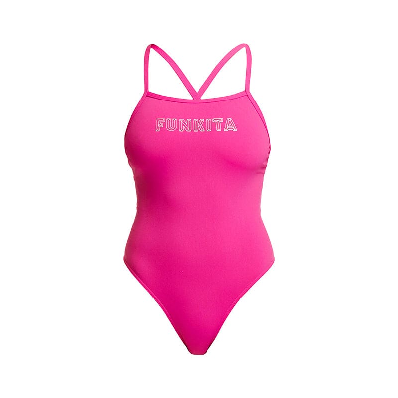 Funkita - Candy - Ladies Eco Tie Me Tight One Piece