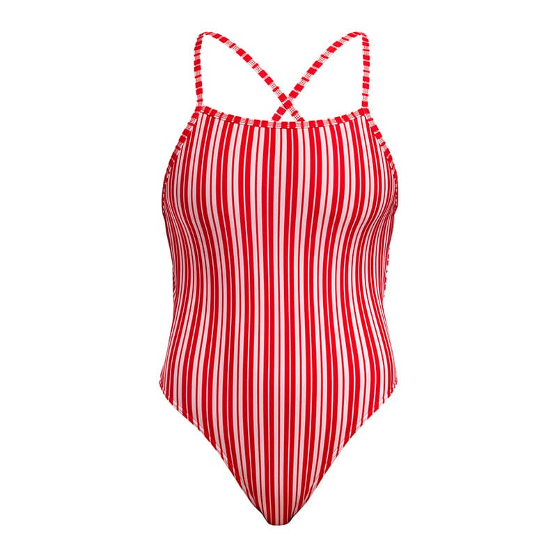 Funkita - Candy Man - Ladies Eco Tie Me Tight One Piece
