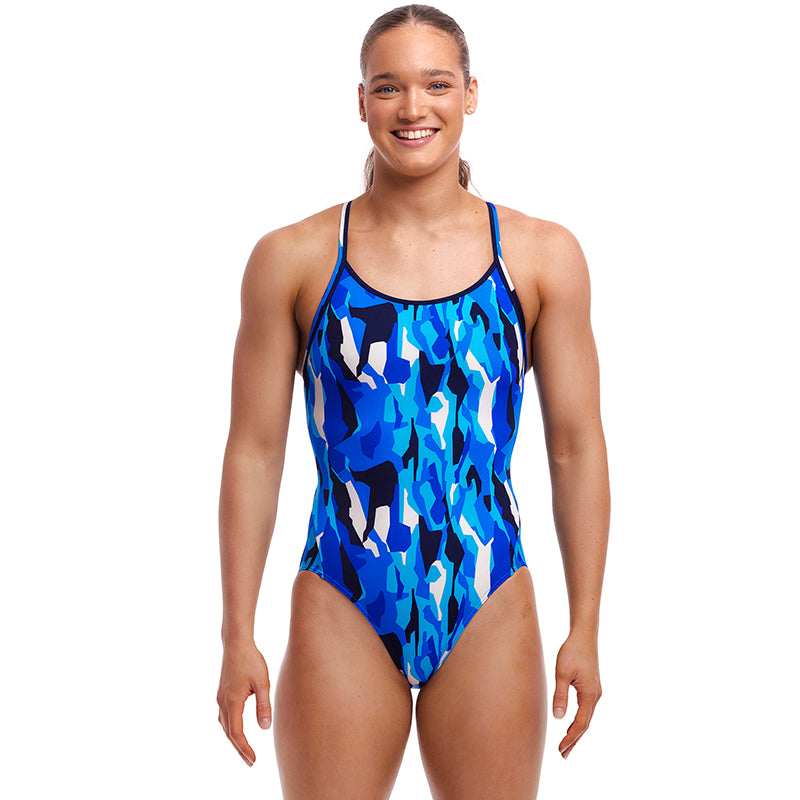 Funkita - Chaz Michael - Ladies Eco Diamond Back One Piece