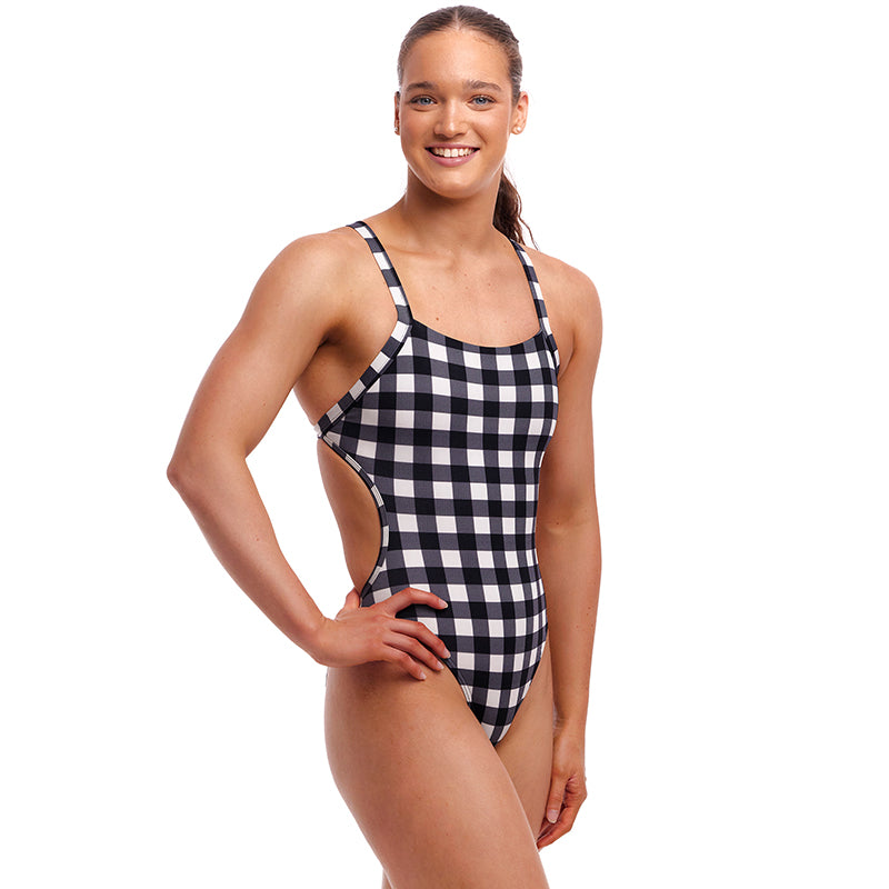 Funkita - Check Deck - Ladies Eco Brace Free One Piece