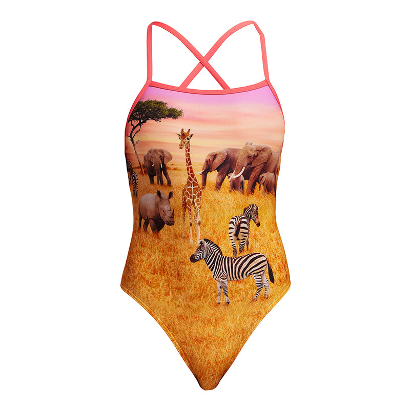 Funkita - Circle Of Life - Ladies Eco Strapped In One Piece