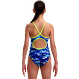 Funkita - Clean Marine - Girls Eco Diamond Back One Piece