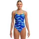Funkita - Clean Marine - Ladies Eco Diamond Back One Piece
