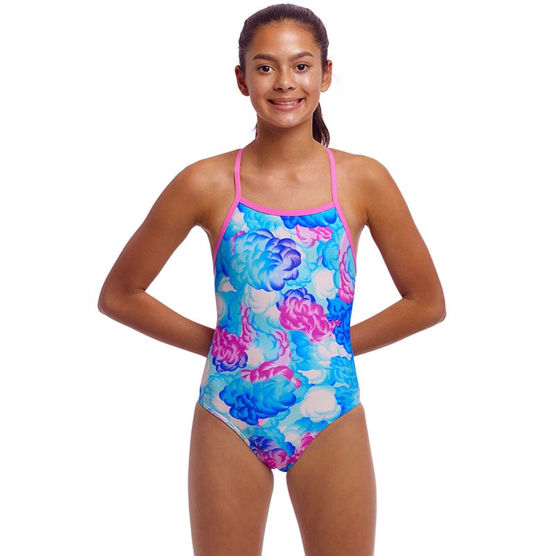 Funkita - Cloud Street - Girls Eco Tie Me Tight One Piece