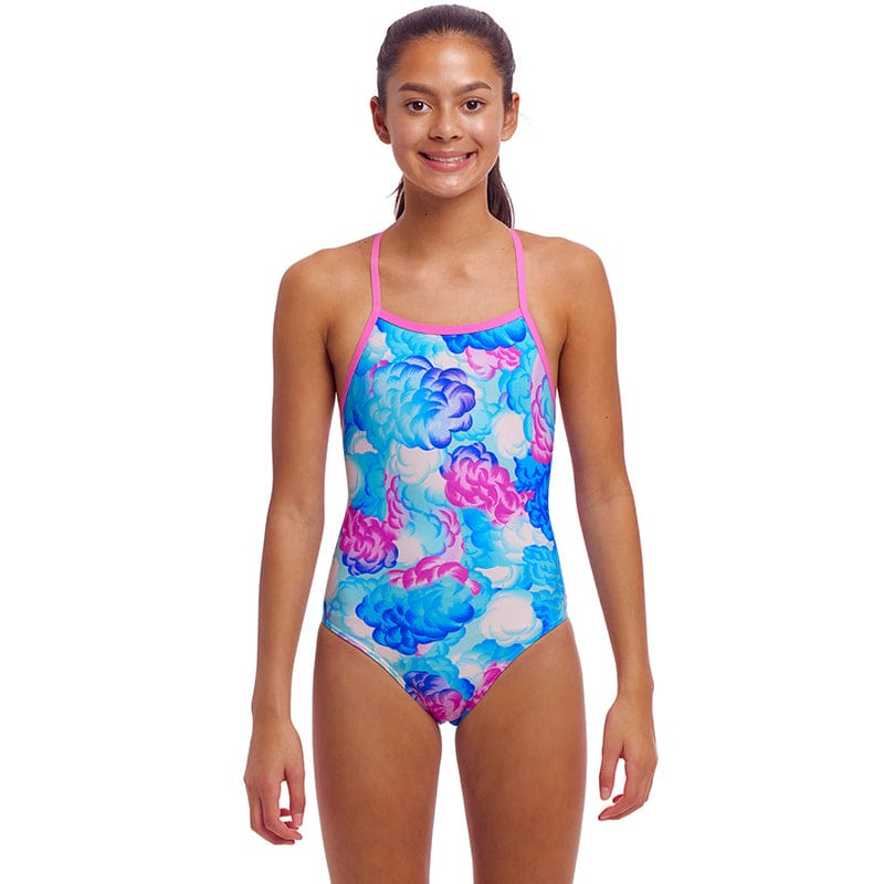 Funkita - Cloud Street - Girls Eco Tie Me Tight One Piece