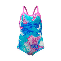 Funkita - Cloud Street - Toddler Girls Eco Printed One Piece