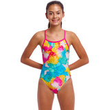Funkita - Cloudy Colours - Girls Eco Single Strap One Piece