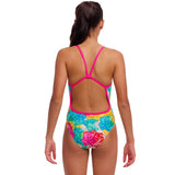 Funkita - Cloudy Colours - Girls Eco Single Strap One Piece