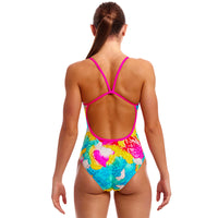 Funkita - Cloudy Colours - Ladies Eco Single Strap One Piece