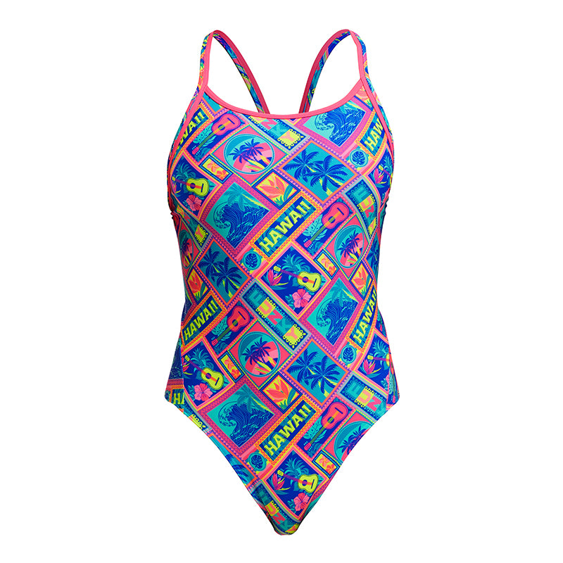 Funkita - Coco Canel - Ladies Eco Diamond Back One Piece