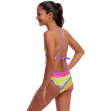 Funkita - Colour Contour - Girls Eco Tie Me Tight One Piece