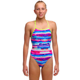Funkita - Colour Cutaway - Girls Eco Strapped In One Piece