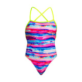 Funkita - Colour Cutaway - Ladies Eco Strapped In One Piece