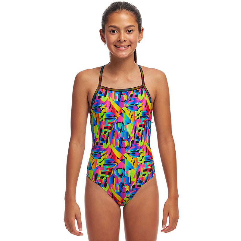 Funkita - Colour Funk - Girls Eco Strapped In One Piece